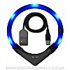 Leuchtie Premium Easy Charge LED Dog Collar Blue